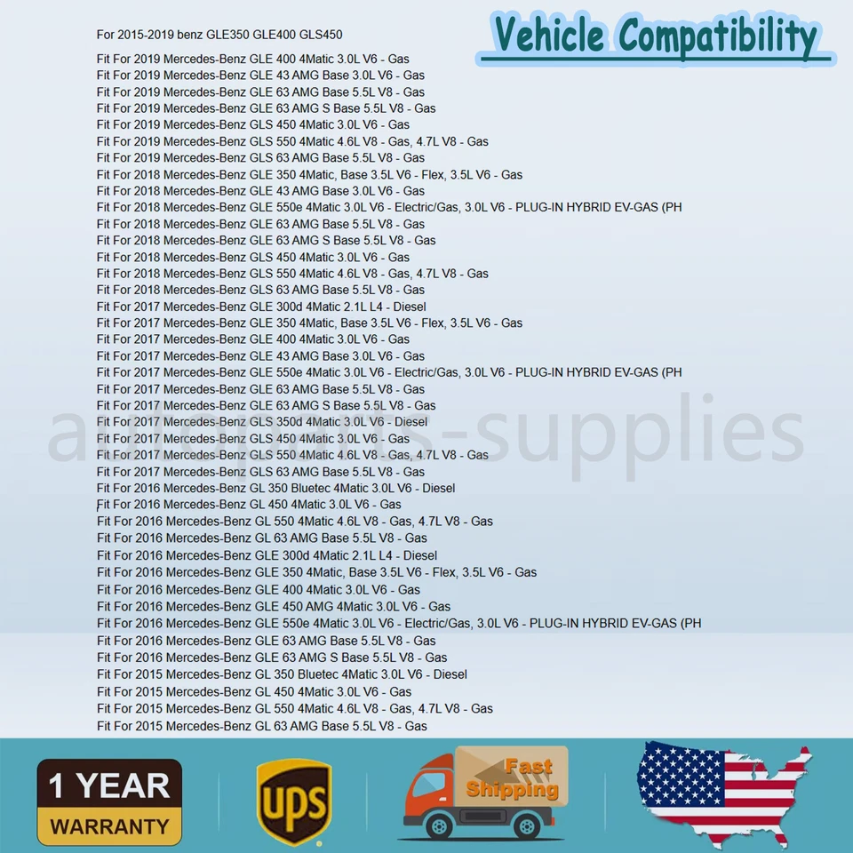 Panel de rejilla de ventilación de aire de consola central 16683061012A17 para GLE350 GLE400 GLS450 Foto 2 de 4