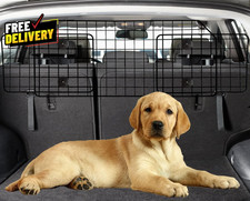 38-66.5 Inches Dog Car Barrier for Suvs Van Vehicles Adjustable Large Pet B....
