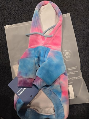 #ad #ad Spark Paws Skydye Pink Blue Hoodie Size Small $15.50