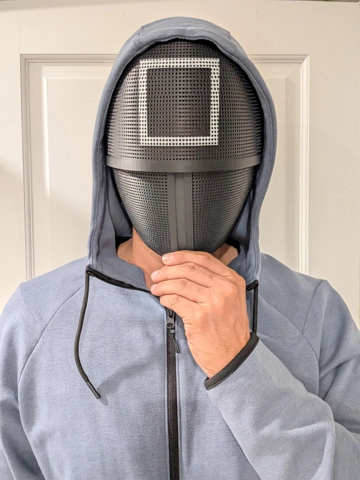 鱿鱼游戏面具(可选一个) — 第 4/4 张图片