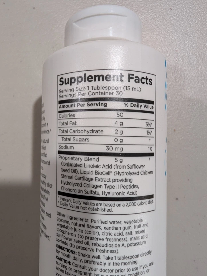 Modere Trim Blackberry CLA Colágeno/HA NUEVO - MFG 7/24 - CADUCIDAD 7/26 Foto 2 de 4