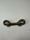Vintage Solid Brass Double Ended Bolt Snap, 4-1/4"in.