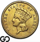 1860-S Three Dollar Gold — photo from another recent sale