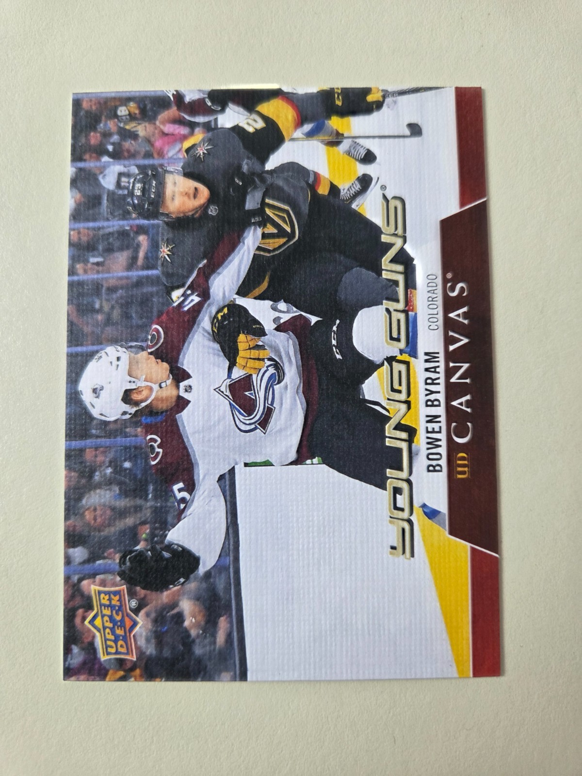2020-21 20-21 Upper Deck Series 1 UD Canvas Young Guns #C108 Bowen Byram