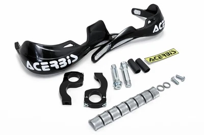 Handprotektoren Rally Pro mit Anbauteile Protektoren handguards schwarz - Bild 1 von 4