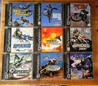 Lot of 9 Playstation Games PS1 Pastrana McGrath Supercross Motocross Snocross ++