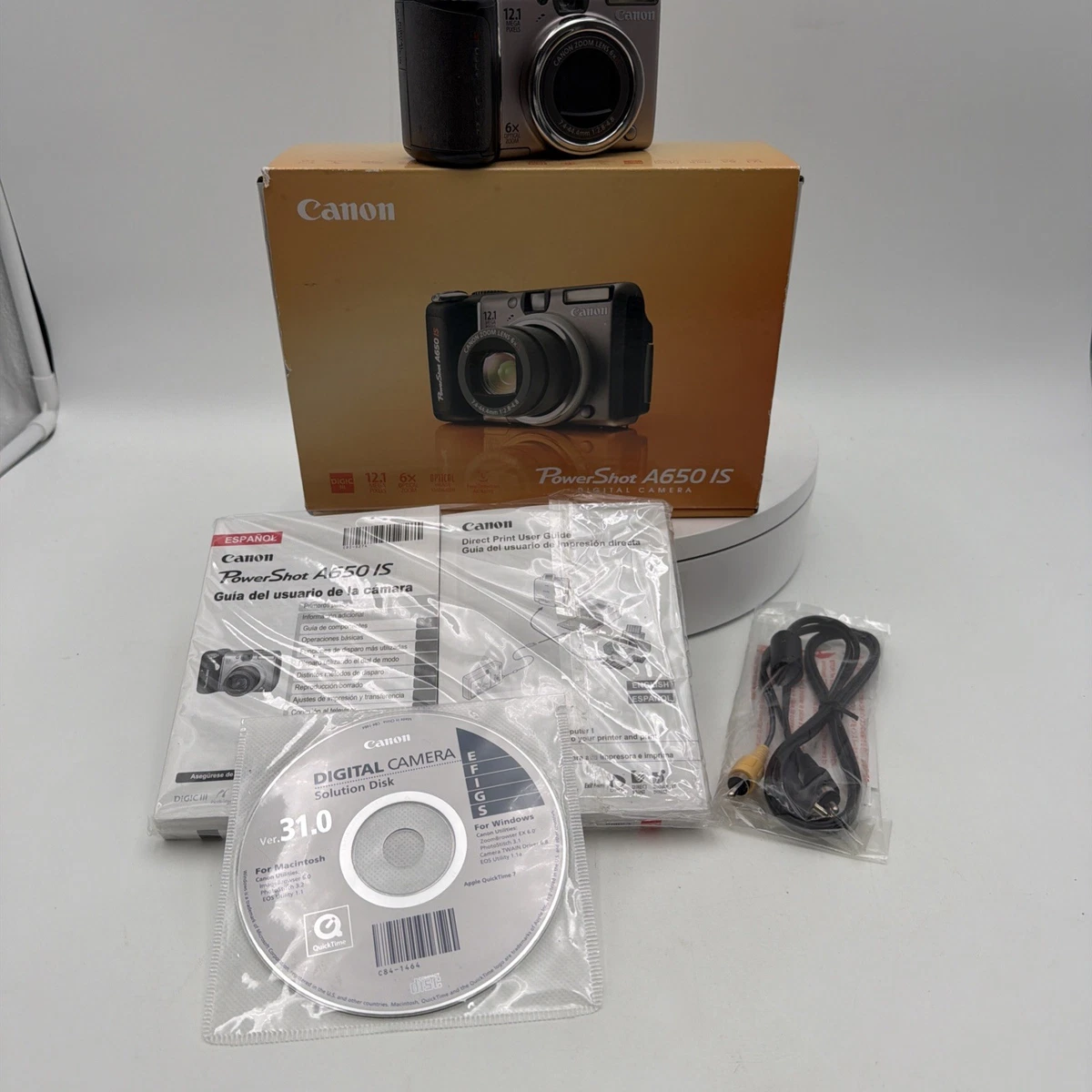 Canon PowerShot A650 IS Digital Cameras for Sale | Shop New & Used