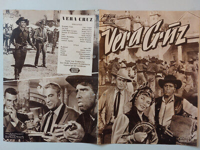 DNF 1954  Vera Cruz  Gary Cooper, Burt Lancester, Denise Darcel, Cesar Romero