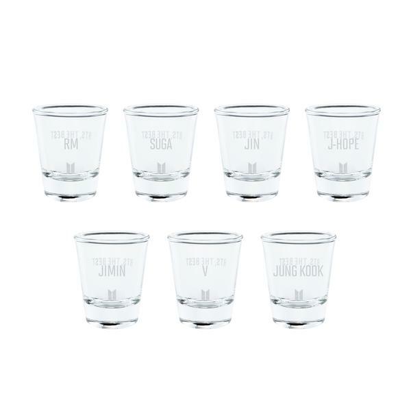 防弾少年団(BTS) - BTS JAPAN EXHIBITION  展示会　グラスセット BTS JAPAN EXHIBITION -THE BEST- 7 Glasses Complete Set In