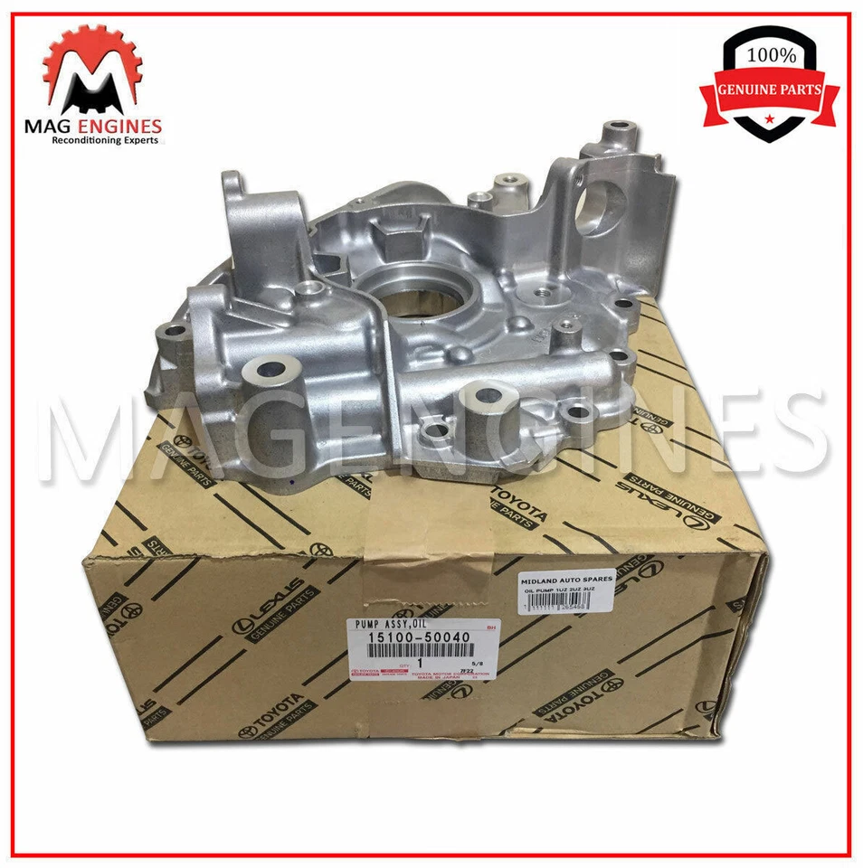15100-50040 GENUINE OEM OIL PUMP 1UZ-FE 2UZ-FE 3UZ-FE FOR 4RUNNER SEQUOIA CROWN - Imagem 3 de 4