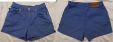 WOMENS VINTAGE RALPH LAUREN BLUE JEAN SHORT SHORTS jeans denim Size 4 small