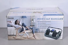 TISSCARE Shiatsu Foot /Calf Massager w/ Heat, 3 Massage Modes, Dual-direction