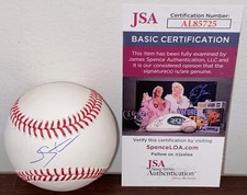 Jayden Stroman Signed Auto Rawlings MLB Baseball High School #1 Pick USA JSA