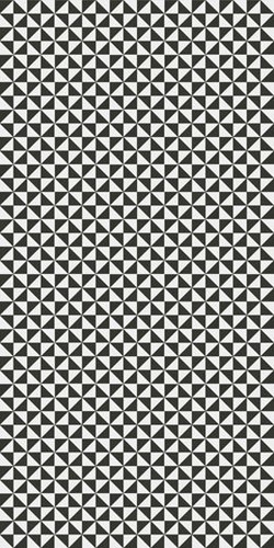 LIBERTY DIAMOND VICTORIAN MOROCCAN BLACK & WHITE WALL FLOOR TILES 20 x 20cm - Picture 7 of 8