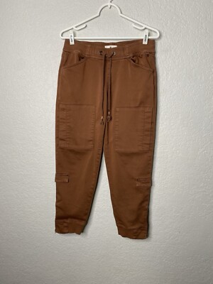 Freeman T. Porter Comfort Line Celine Jazz Cargo Brown Pant Women s 29