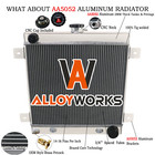 NEW 4Row Radiator-Aluminium For 1962 Chrysler S Series Valiant 318 V8 AT/MT .