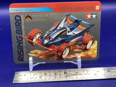 Rising Bird 50 Mini 4WD Card Tamiya Shogakukan 1989 Japanese | eBay