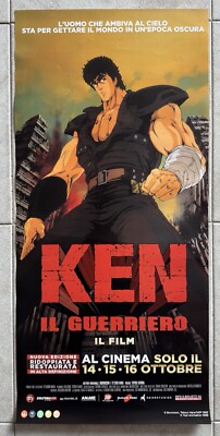 Ken Il Guerriero 2024 Locandina 33*70 Orig. Movie Poster Anime