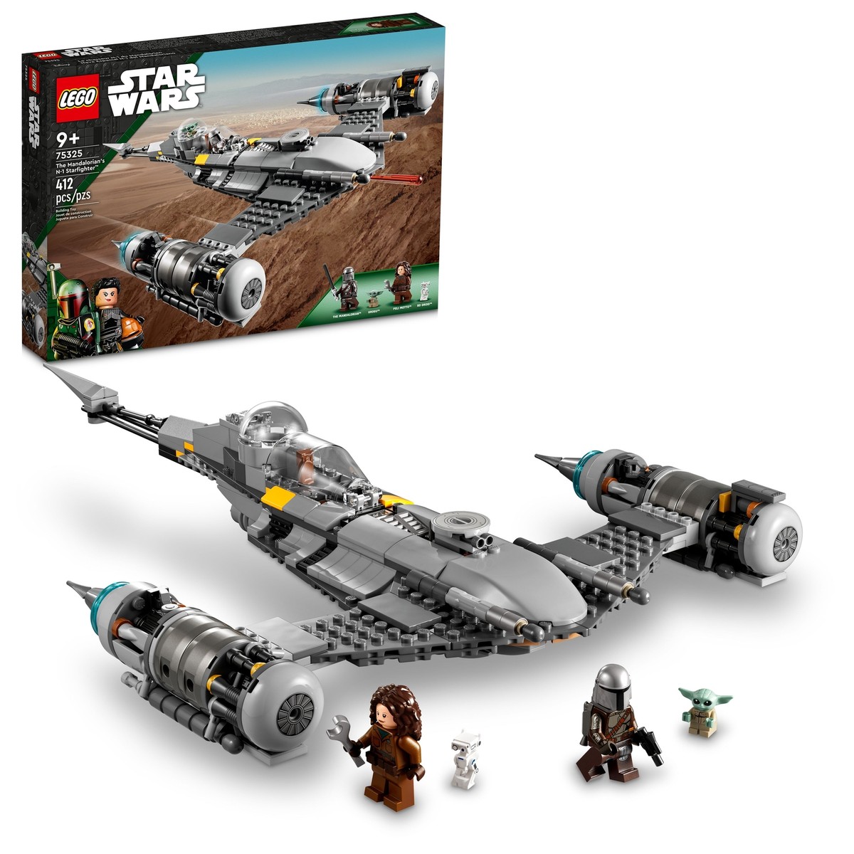 LEGO Star Wars: The Mandalorian N-1 Starfighter Microfighter 412