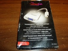 New Rocketfish RF-AP307 Tunderbolt Mini DisplayPort to VGA Adapter for Apple