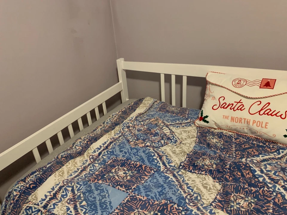 Red Barrel Studio Daybed frame with 3 rails. Under bed is 12 inches for storage. - Image 3 of 4