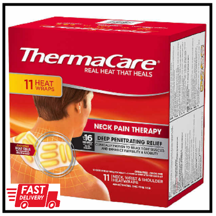 ThermaCare Neck, Wrist & Shoulder, 11 HeatWraps eBay