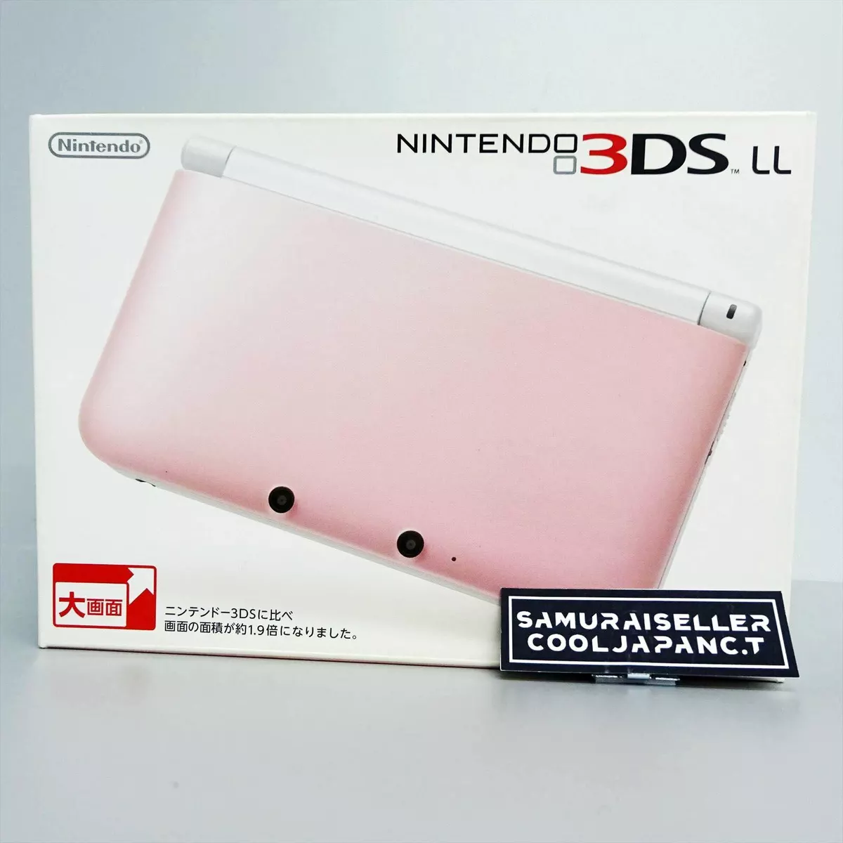 Nintendo 3DS LL pink X white Console System Japan NEW | eBay