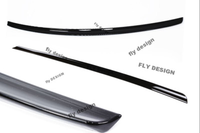 Passend für MERCEDES W 205 C Heckspoiler hecklippe Spoiler SCHWARZ LACK 197 Koff