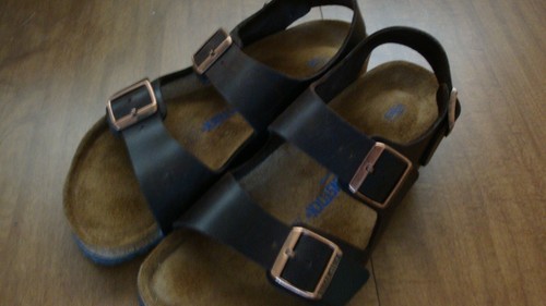 Birkenstock sandals soft footbed mens 