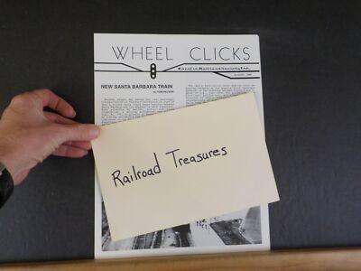 Wheel Clicks 1988 August Pacific Railroad Society New Santa Barbara Train
