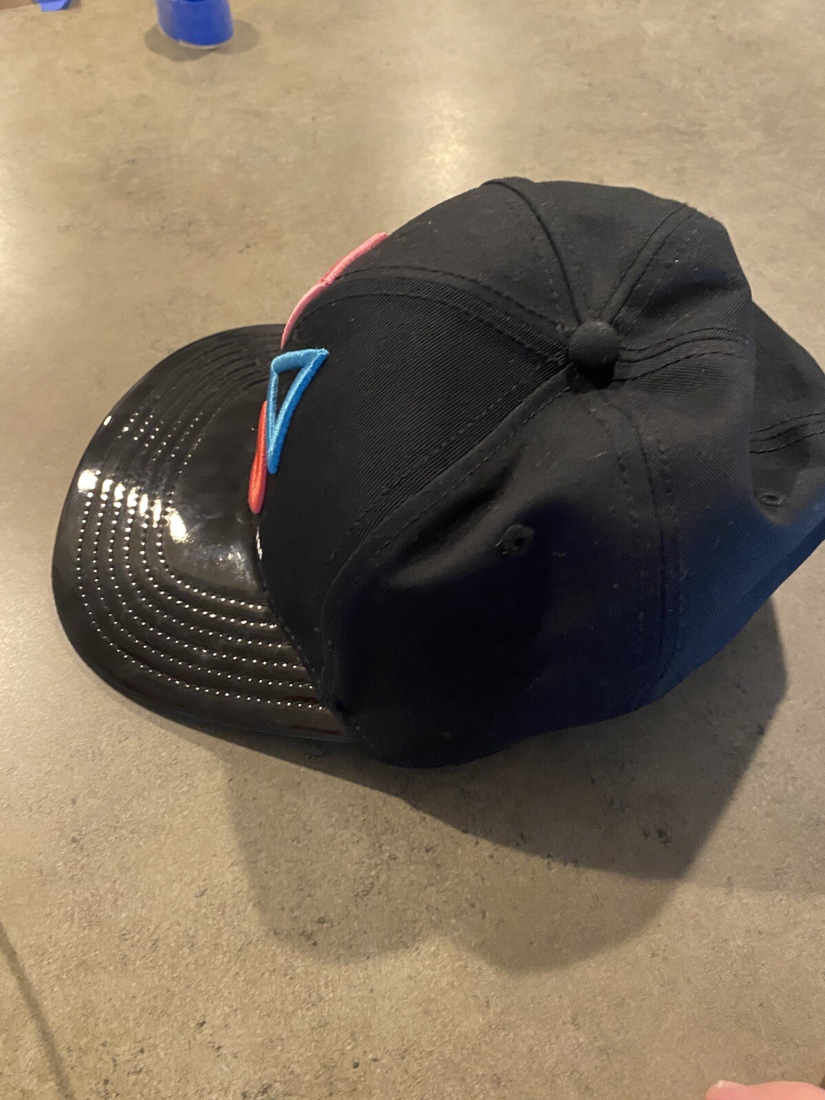 Playstation Controller Button Snapback Hat Faux L… - image 6