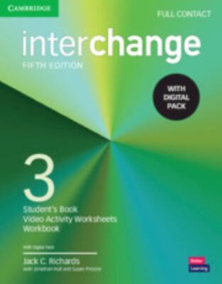 Interchange Level 3 Full Contact with Digi... 9781009040792 by Richards, Jack C.