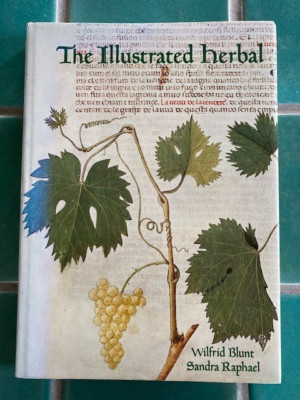 The Illustrated Herbal by Wilfrid Blunt & Sandra Raphael 1979 Oxford HC DJ