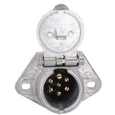 7 way split pin Socket 2 Bolts (Replaces Philips 15-720 15720)