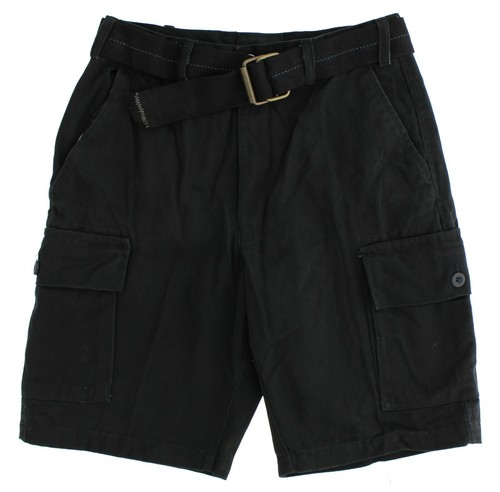 Wrangler Riggs Workwear Cargo Shorts Men's 6-Pocket Canvas Belted Denim Twill - Picture 6 of 9