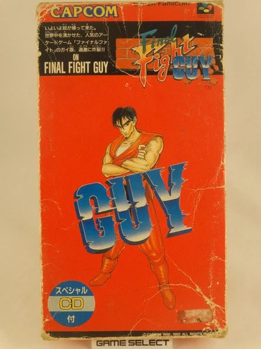 Final Fight Guy Super Famicom SNES Japanese Import JP JAP Original SHVC-FY