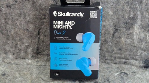 Écouteurs intra-auriculaires sans fil Bluetooth Skullcandy Dime 2 - Gris/Bleu - Photo 19 sur 19