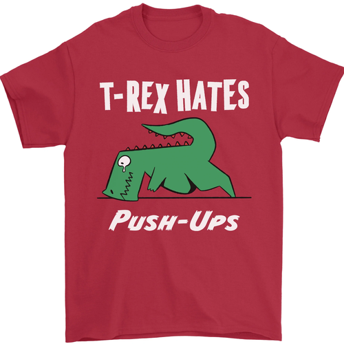 Camiseta T-Rex Hates Push Ups Gimnasio Divertida Dinosaurios Para Hombre 100% Algodón - Imagen 40 de 103
