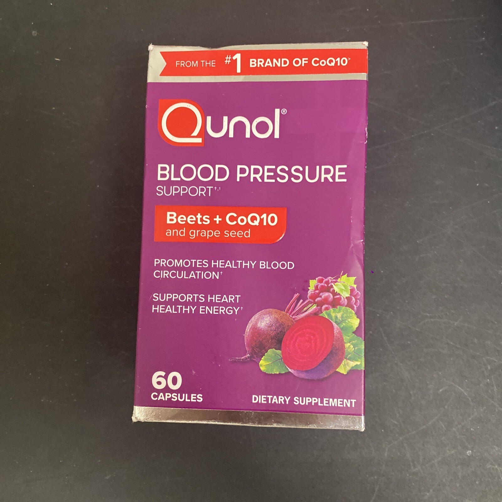Qunol Beets + CoQ10 Blood Pressure Support 60 Capsules Exp 3/25 eBay