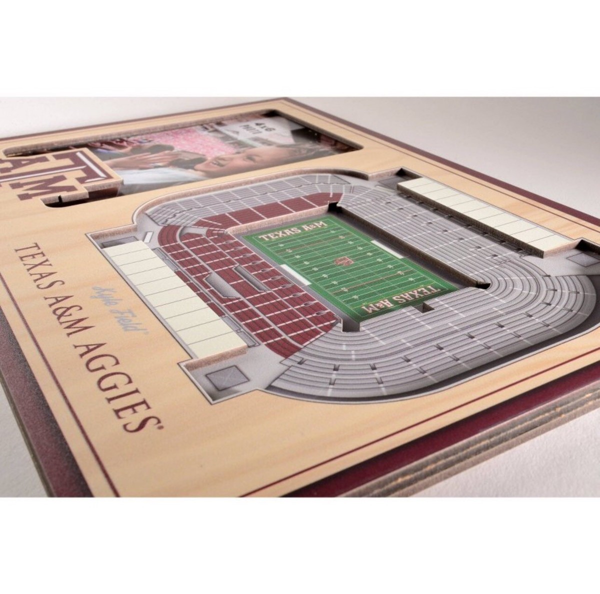 Kyle Field Texas A&M Aggies 3D Desktop Picture Frame Stadium Views