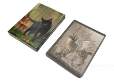 23Card Family Fantasy Cats Oracle Cards Friends Party Board Game Divination Fate