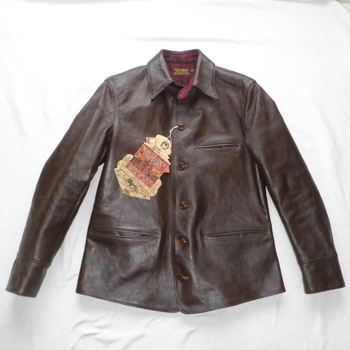 FREEWHEELERS BRAKEMAN COAT #1341043 Size:40 AUBURN (limited color