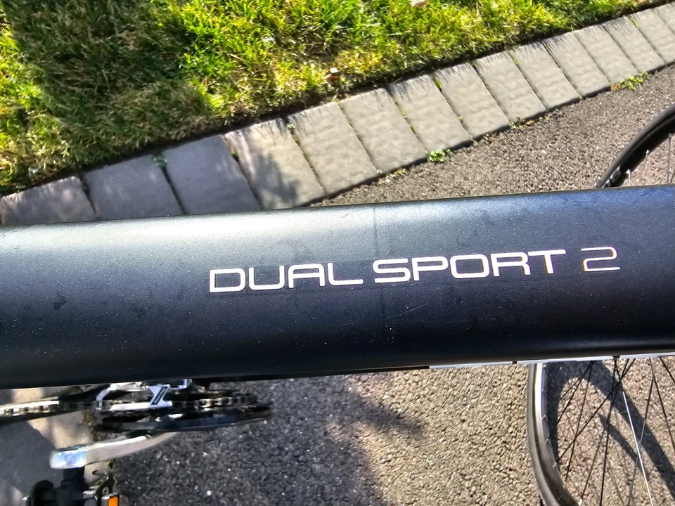 Bicicleta Trek Dual Sport 2 Negra Ligeramente Usada Excelente Estado Foto 4 de 4