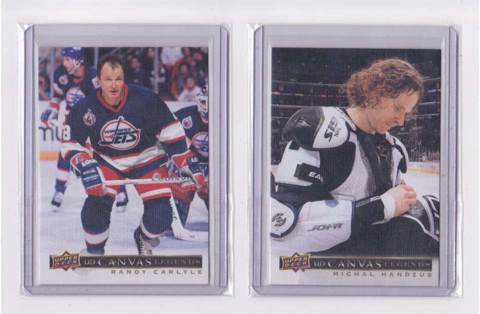 2020-21 UPPER DECK SP SIGNATURE EDITION UD CANVAS LEGENDS INSERT -DROP DOWN LIST - Image 3 of 4