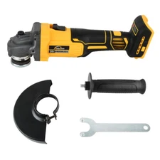 Cordless Brushless 4-1/2 Angle Grinder for Dewalt 20V Battery 9000 RPM Tool