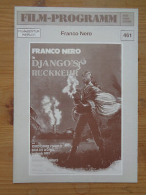 Filmprogramm FDK 461  Djangos Rückkehr / Django 2 - Il grande ritorno  F.Nero