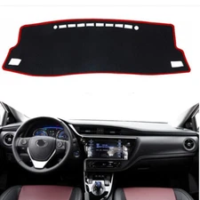 DASH COVER MAT DASHBOARD PAD FOR TOYOTA COROLLA 2014-2018 Red Accessories