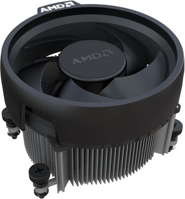 AMD Wraith Stealth Sockel AM4 4-Pin Anschluss CPU Kühler mit Aluminium Kühlkörper