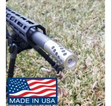 RPR 10/22 Ruger American Muzzle Brake/Compensator .860" O.D. 1/2-28 22LR