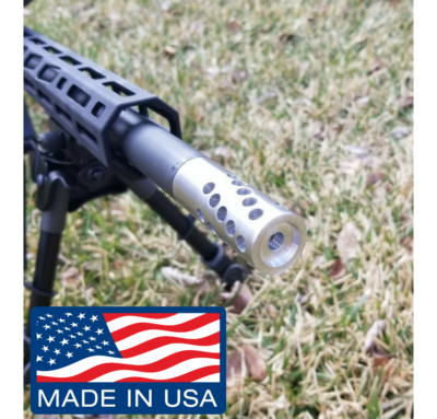 RPR 10/22 Ruger American Muzzle Brake/Compensator .860'' O.D. 1/2-28 22LR